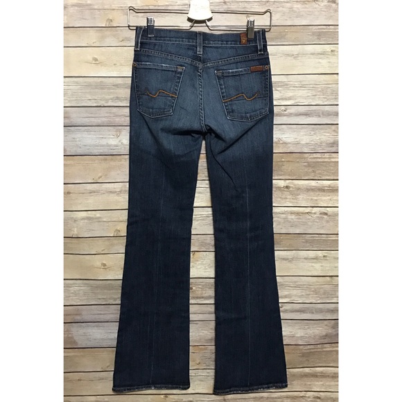 7FAMK Boot Cut Denim Jeans - Picture 3 of 7